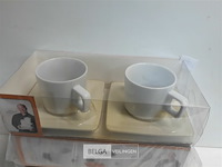 3 x piet huysentruyt koffietas 2 x tas + onderbord - afbeelding 3 van  3