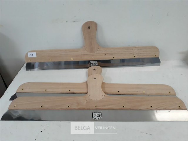 3 x plamuurlat 60 cm rvs - afbeelding 1 van  3