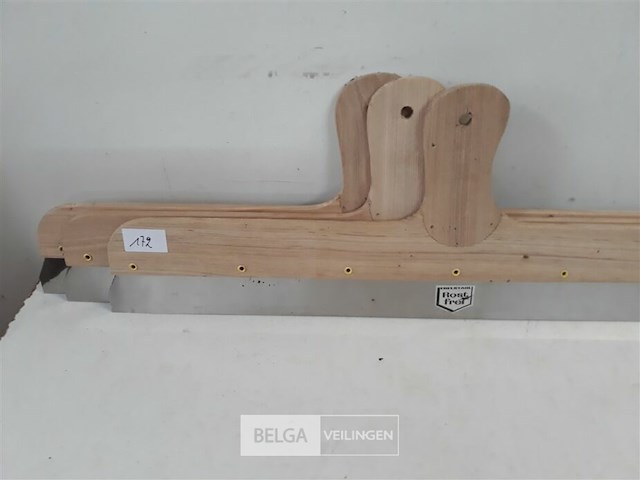 3 x plamuurlat 60 cm rvs - afbeelding 3 van  3