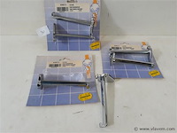 3 x plankdrager met veer 13-15 cm - afbeelding 1 van  2