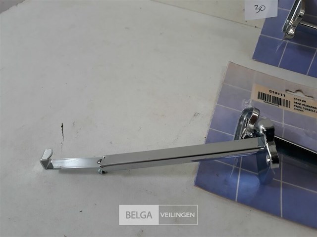 3 x plankdrager met veer 13-15 cm - afbeelding 3 van  3