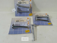 3 x plankdrager met veer 13-15 cm - afbeelding 2 van  3