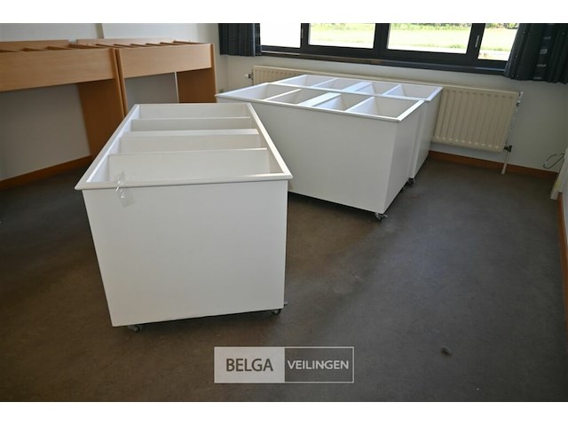 3 x presentatiebak op wielen voor strips - afbeelding 1 van  5