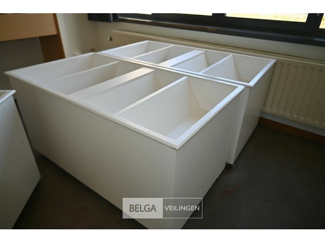 3 x presentatiebak op wielen voor strips - afbeelding 4 van  5