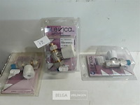 3 x radiatorkraan recht 16 mm alpex - afbeelding 1 van  3