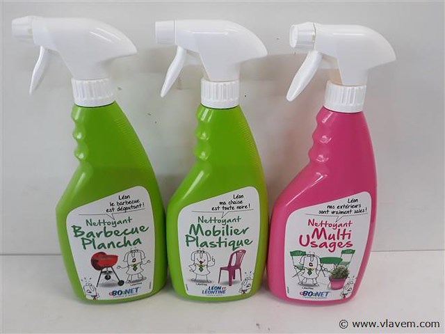 3 x reinigers 650 ml - afbeelding 1 van  2