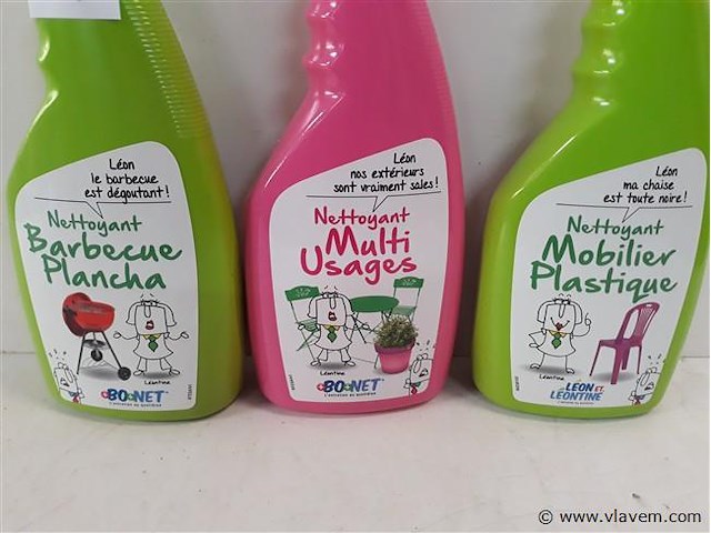 3 x reinigers 650 ml - afbeelding 2 van  2