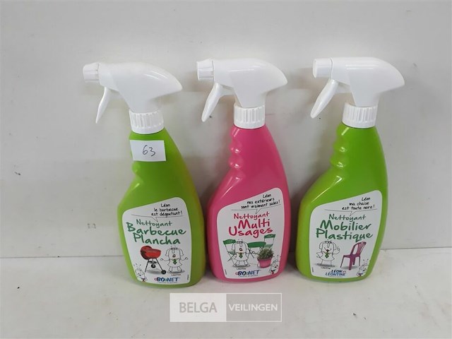 3 x reinigers 650 ml - afbeelding 1 van  3