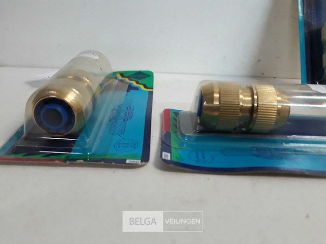3 x reparator koppeling koper tuinslang ½ 5/8 - afbeelding 3 van  3
