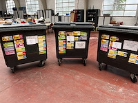 3 x rolcontainer 240 l - afbeelding 1 van  4