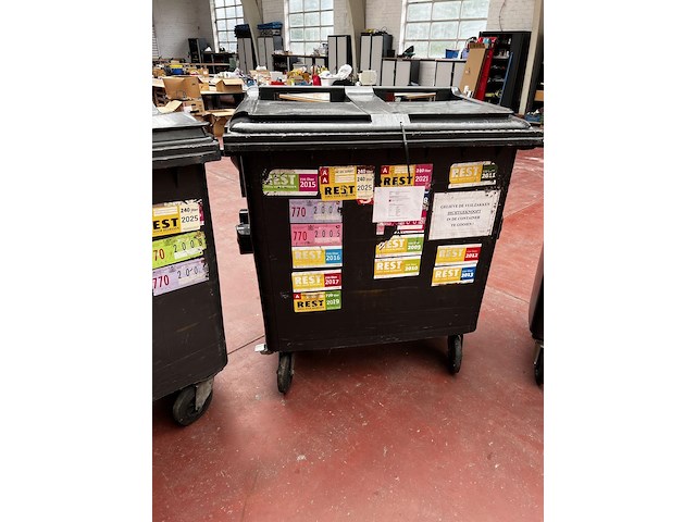 3 x rolcontainer 240 l - afbeelding 3 van  4