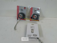 3 x rolmeter 5m met stop - afbeelding 1 van  3