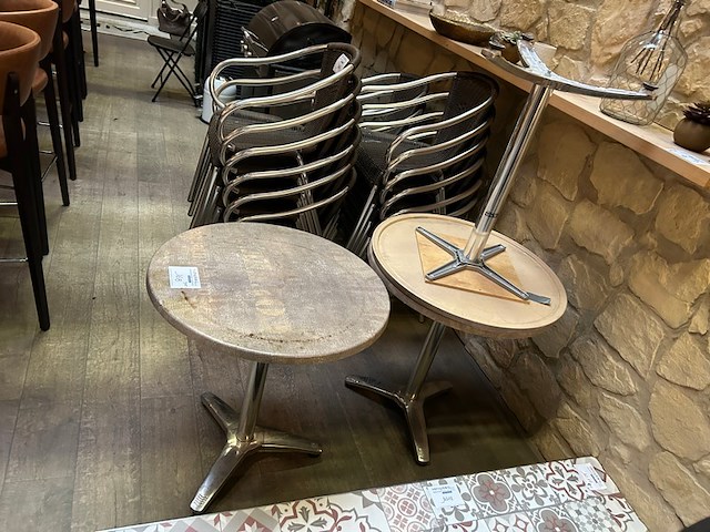 3 x ronde tafel - afbeelding 1 van  5