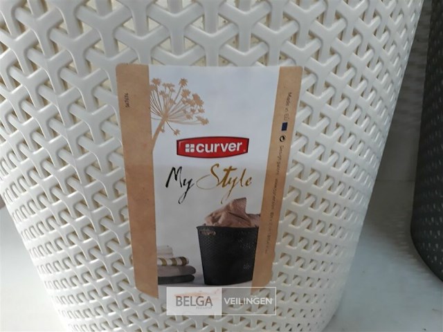 3 x ronde was-opbergmand rond curver - afbeelding 3 van  3