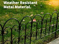 3 x scendor tuin omheining (5 stuks) - afbeelding 4 van  5