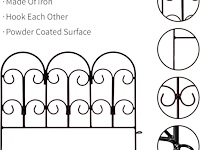 3 x scendor tuin omheining (5 stuks) - afbeelding 3 van  5