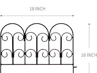3 x scendor tuin omheining (5 stuks) - afbeelding 2 van  5