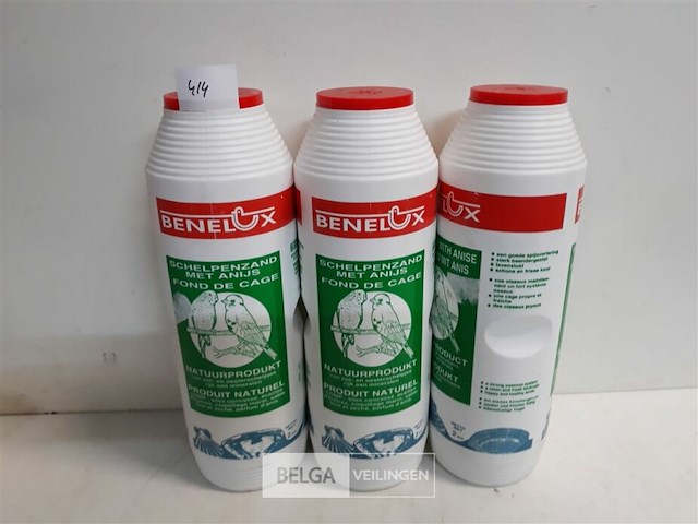 3 x schelpenzand 2 kg voor vogelkooi - afbeelding 2 van  3