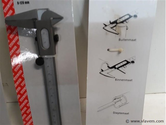 3 x schuifmaat - afbeelding 2 van  2
