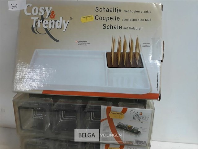 3 x serveerschaal - afbeelding 3 van  3