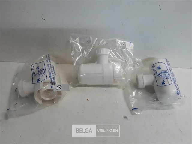 3 x sifon voor overdrukventiel - afbeelding 1 van  3