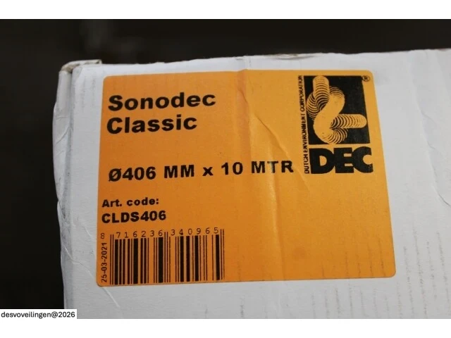 3 x sonodec classic 25 ø400 (406mm) – 10 meter - afbeelding 3 van  3