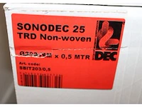 3 x sonodec trd non woven 25 ø203 - 0,5m