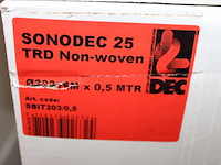 3 x sonodec trd non woven 25 ø203 - 0,5m - afbeelding 1 van  1