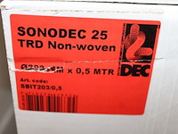 3 x sonodec trd non woven 25 ø203 - 0,5m - afbeelding 2 van  2
