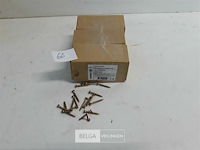 3 x spaanplaatvijs geel verzinkt 3x25 200 stuks - afbeelding 1 van  3