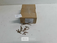 3 x spaanplaatvijs geel verzinkt 3x25 200 stuks - afbeelding 1 van  3