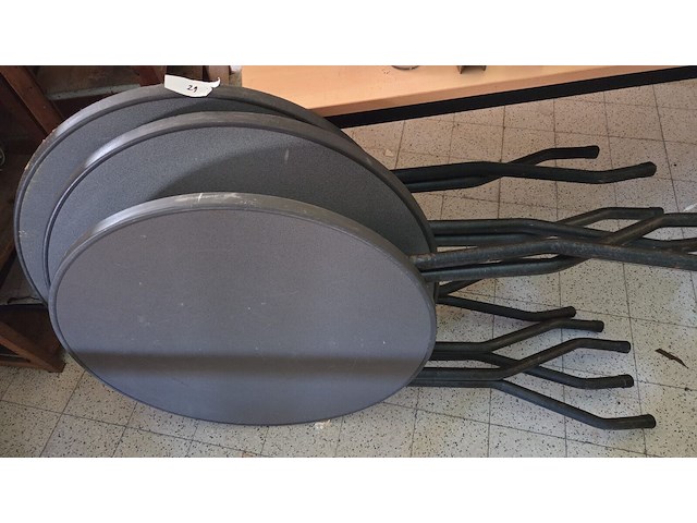 3 x sta tafel - afbeelding 1 van  1