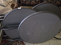 3 x sta tafel - afbeelding 1 van  1