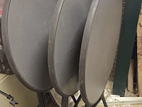 3 x sta tafel - afbeelding 1 van  1