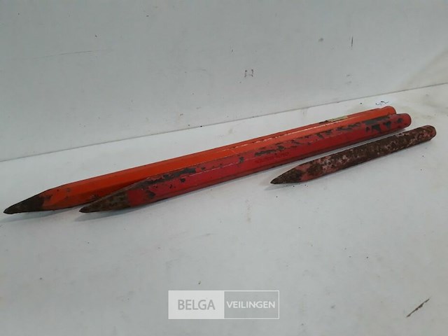 3 x steenbeitel punt 20-35-40 cm - afbeelding 3 van  3