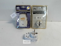 3 x stekker met overbelastingsbeveiliging - afbeelding 1 van  3