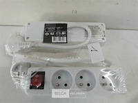 3 x stekkerblok 3 v met schakelaar - afbeelding 3 van  3