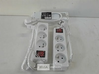 3 x stekkerblok 3 v met schakelaar