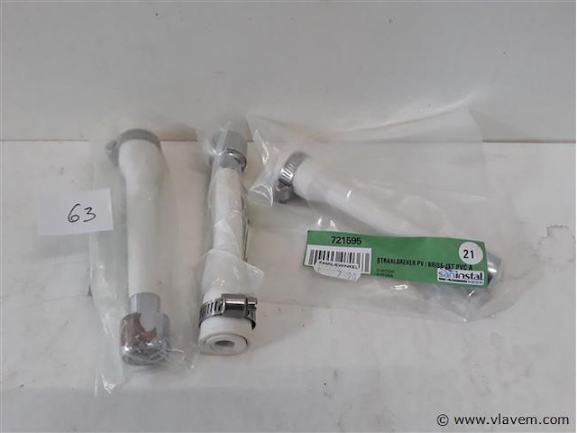 3 x straalbreker 13 cm slangpilaar - afbeelding 1 van  2