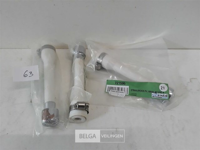 3 x straalbreker 13 cm slangpilaar - afbeelding 1 van  3
