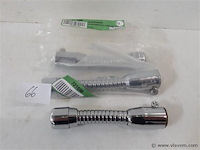 3 x straalbreker extra flexibel 13 cm slangpilaar - afbeelding 1 van  2