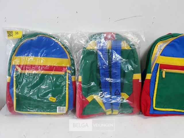 3 x strand rugzak koeltas thermos 40x30x8 cm - afbeelding 2 van  3