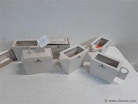 3 x suikerpot + 3 x melkkan royal boch - afbeelding 1 van  2