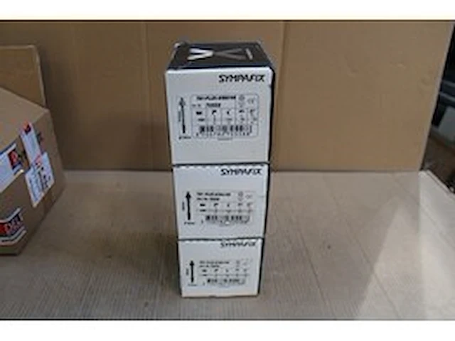 3 x sympafix doorsteekanker tb1-plus 8/50x105, verzinkt (100st) - afbeelding 1 van  4
