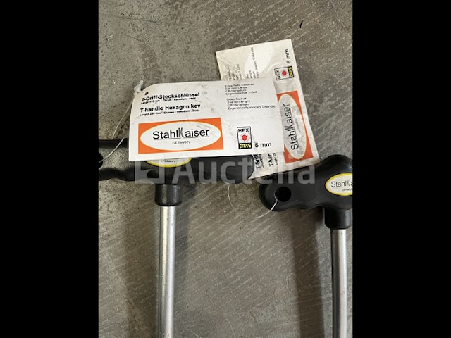 3 x t-grip steeksleutel 6mm - afbeelding 1 van  2