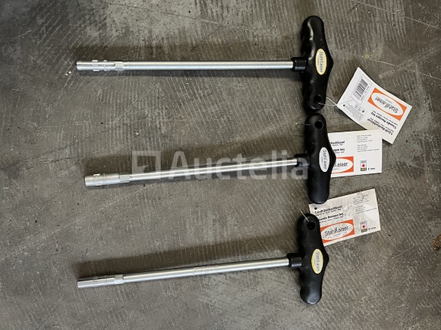 3 x t-grip steeksleutel 6mm - afbeelding 2 van  2