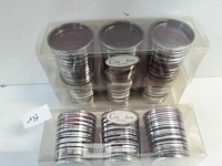 3 x t-lichtglaasjes set 3 stuks 6,5 cm - afbeelding 3 van  3
