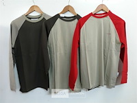 3 x t-shirt lange mouwen mix kleuren parks m - afbeelding 1 van  3