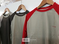 3 x t-shirt lange mouwen mix kleuren parks m - afbeelding 3 van  3