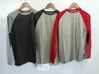 3 x t-shirt lange mouwen mix kleuren parks s - afbeelding 1 van  3